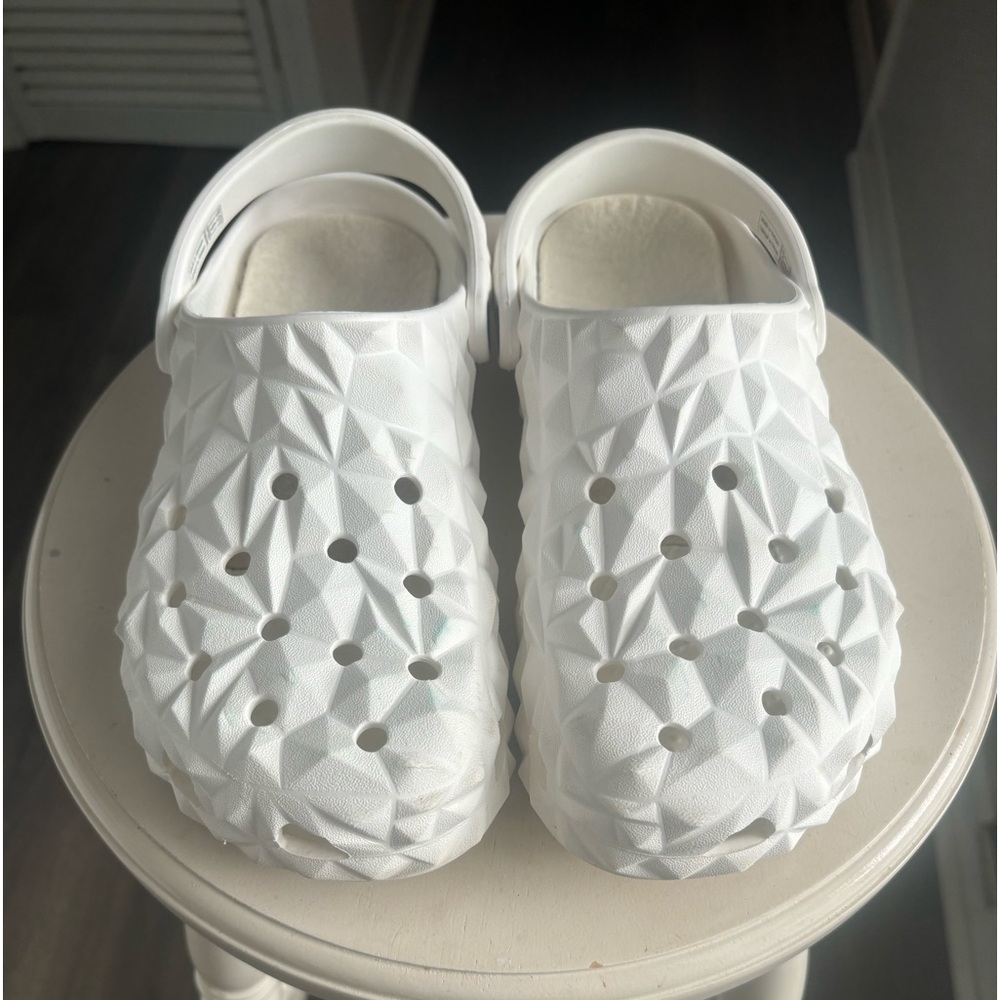 White Crocs